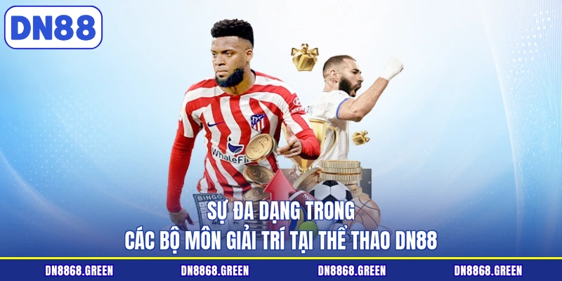 Sự đa dạng trong các bộ môn giải trí tại thể thao DN88